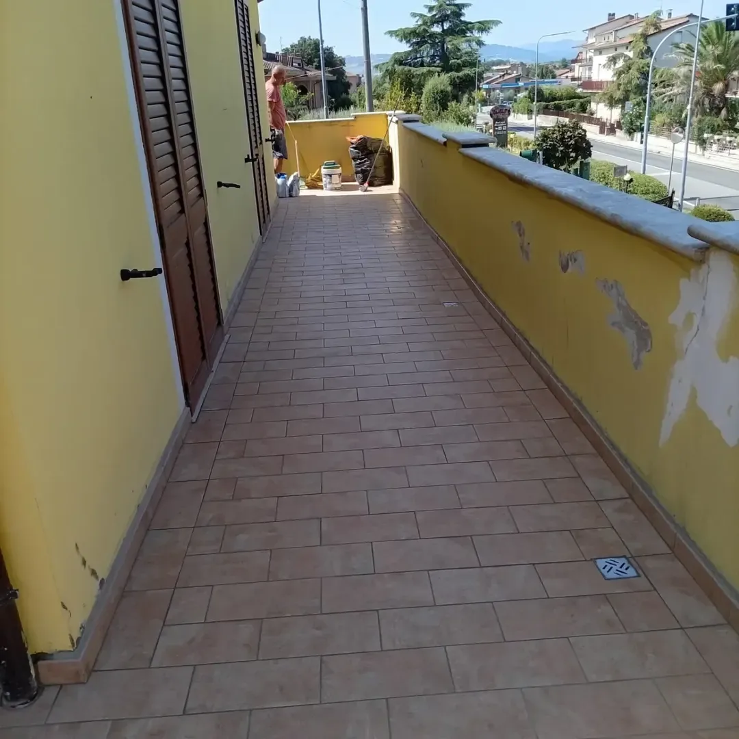 Rifacimento completo di un terrazzo, Perugia