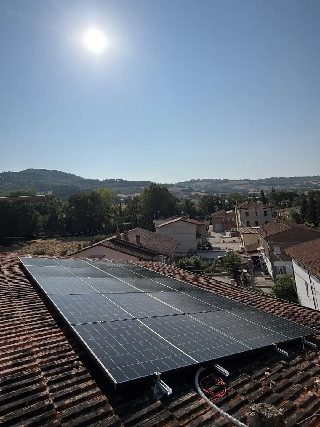 Impianto residenziale da 5 kWp, Perugia